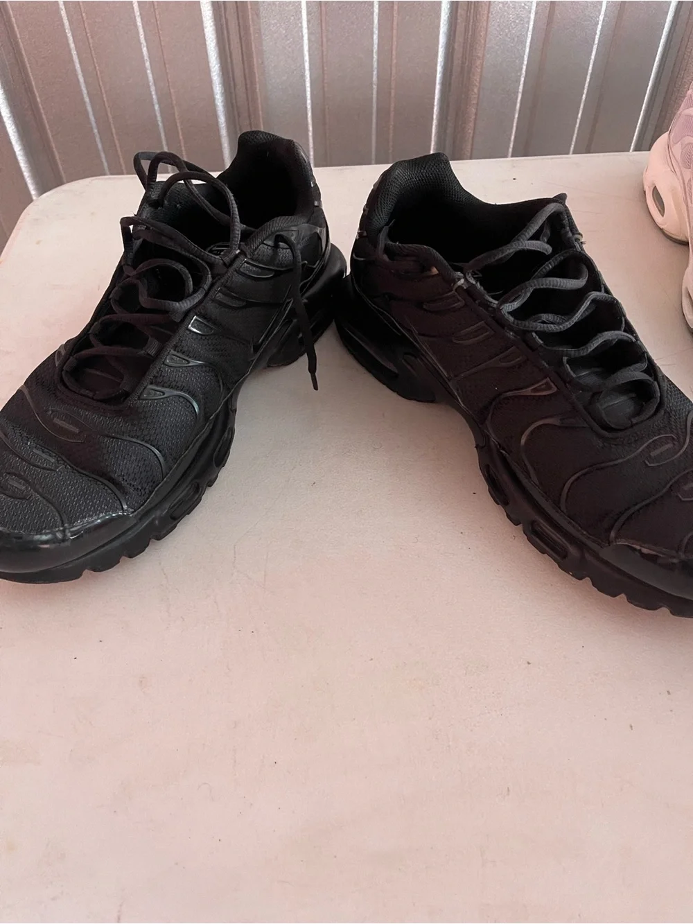 Nike Air Max Plus TN Triple Black – Men’s Size 15 – Restoration/Custom Project